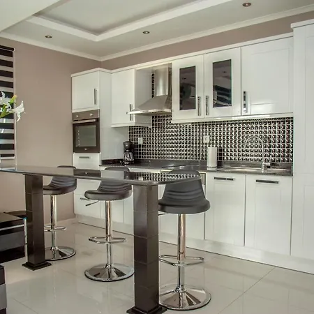 Penthouse, 3 Schlafzimmern, Meerblick, Alanya, Kestel Apartmán *
